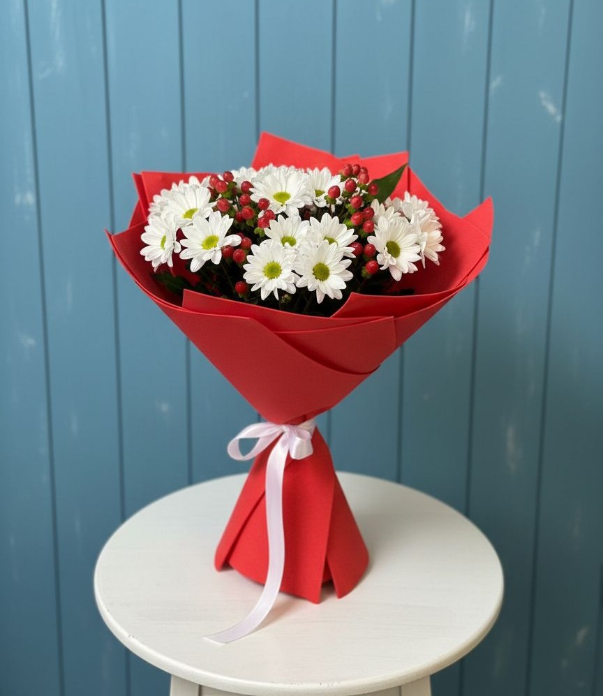 Букет цветов из: Хризантемы в Чадане