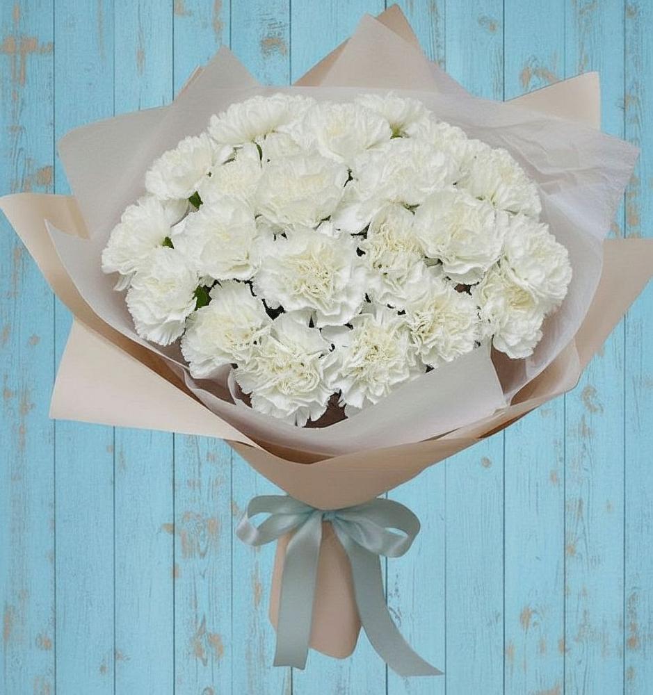 Букет цветов из: Гвоздики в Чадане