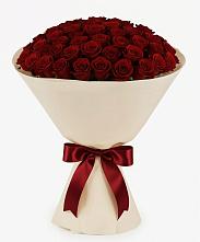 Букет 101 Бордовая роза Блэк Бакарра в Чадане