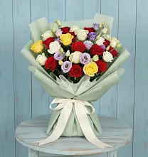 Букет цветов из:  Розы в Чадане