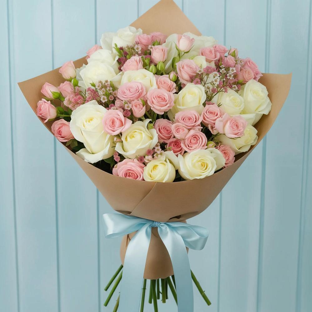 Букет цветов из: Розы в Чадане