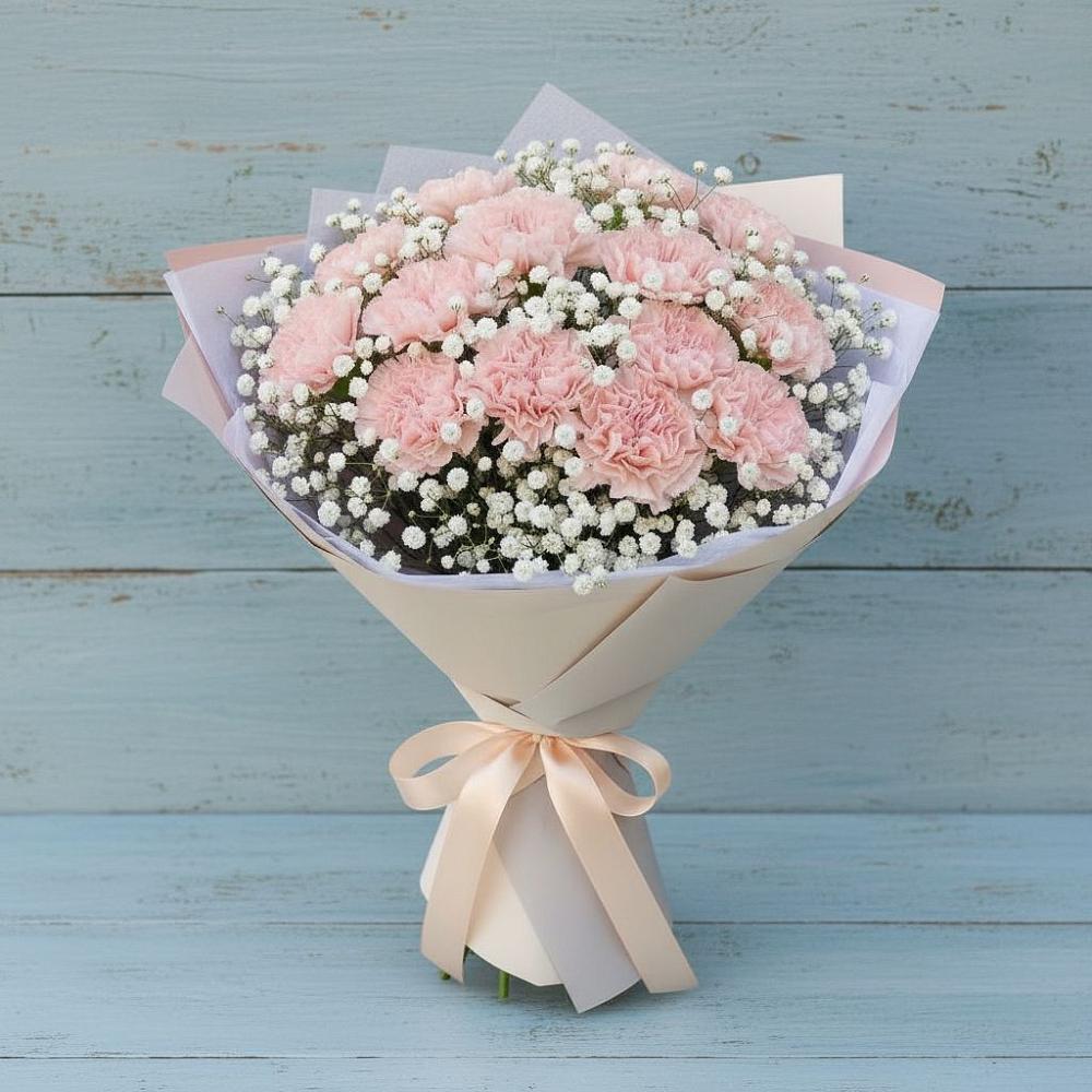 Букет цветов из: Гвоздики в Чадане