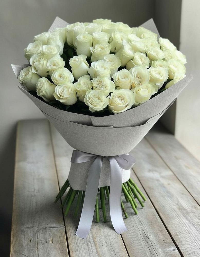 Букет 35 Белых роз в Чадане