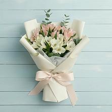 Букет цветов из:  Альстромерии в Чадане