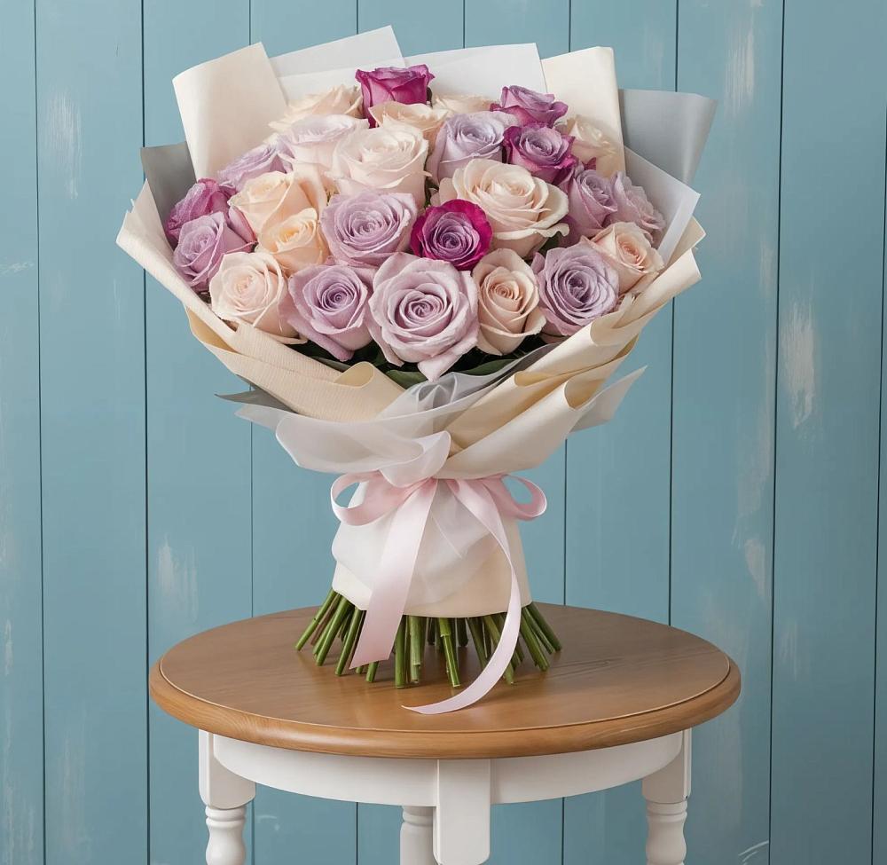 Букет цветов из: Розы в Чадане