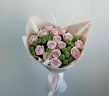 Букет цветов из:  Розы и Хризантемы в Чадане