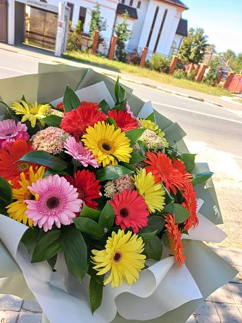 Букет цветов из: Герберы в Чадане